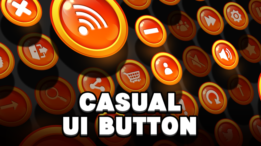 Casual UI Button #3 