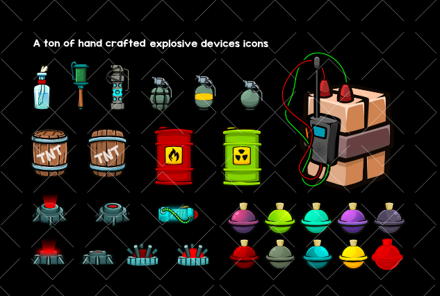 Mega explosives pack 