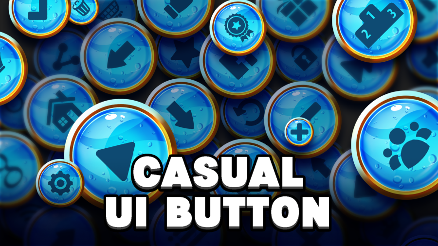 Casual UI Buttons #1 