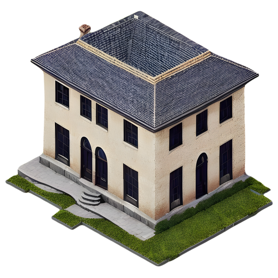 Buildings - Isometric view - PNG transparent 