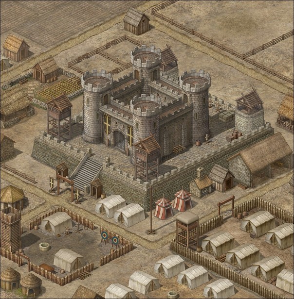 Isometric Realm - 2D Medieval Buildings 