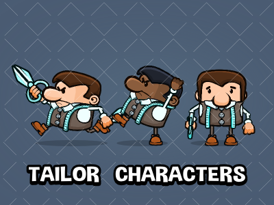 Tailor character 