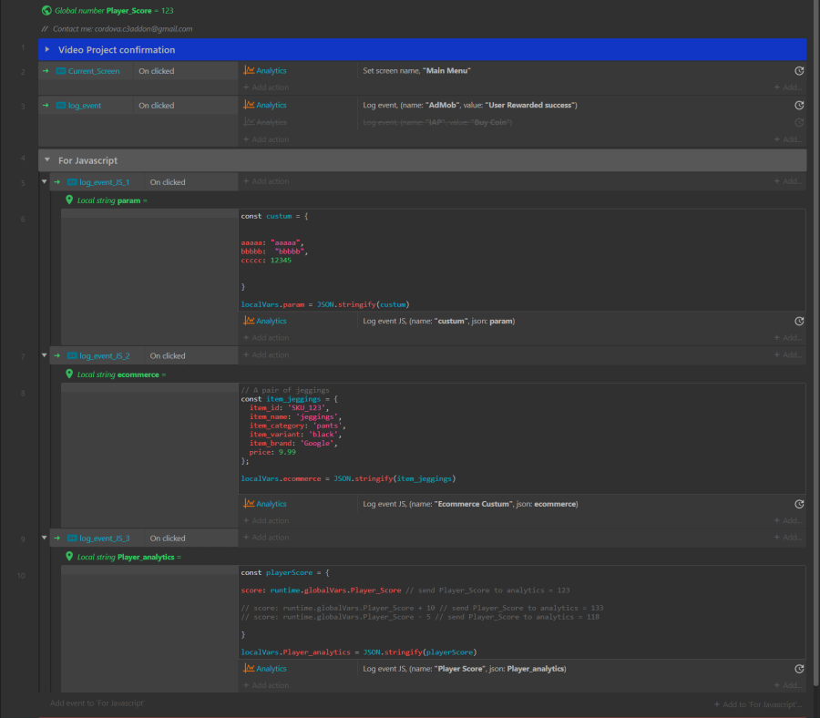 Firebase Analytics 