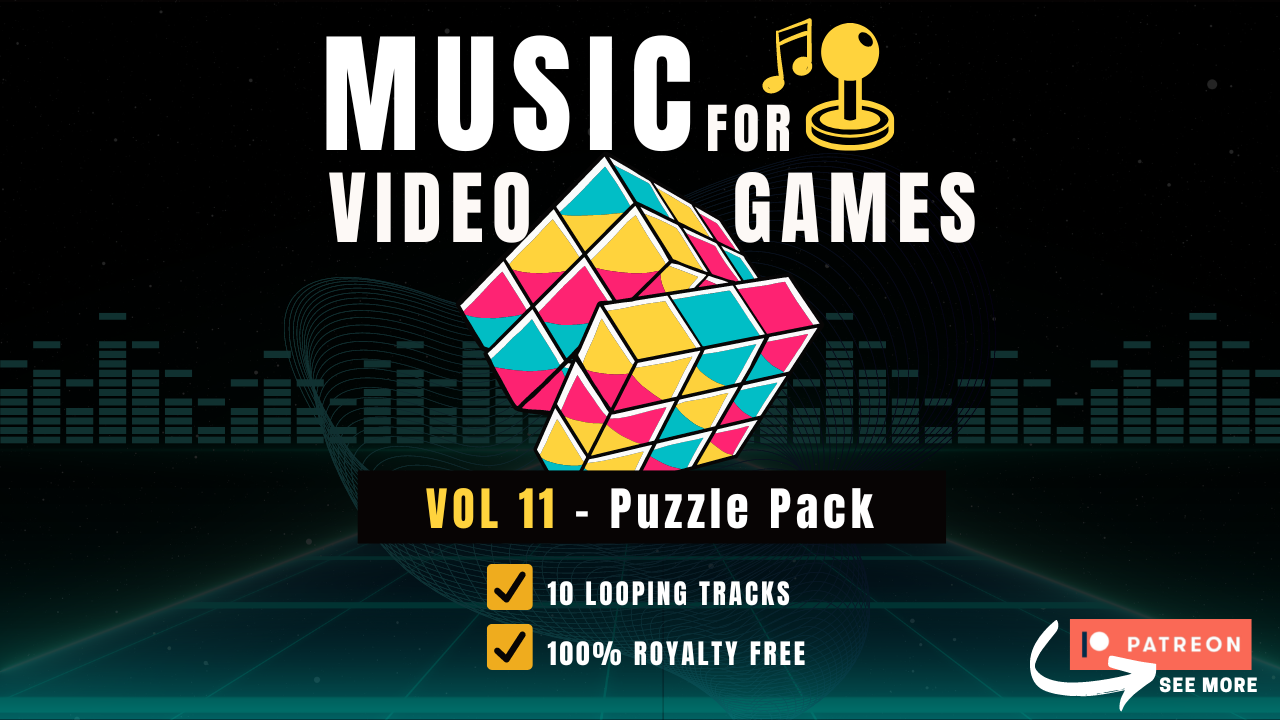 10 Looping Chiptune tracks for PUZZLE GAMES 