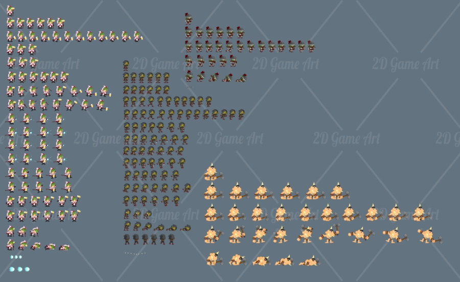 Assassin Adventure - Game Sprites 