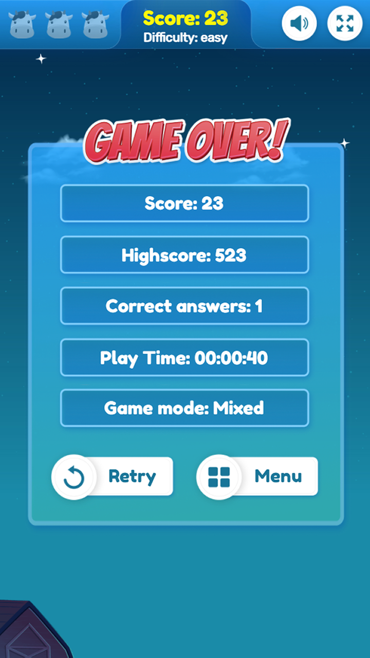 Aliens Vs Math - HTML5 Game (Construct 3) 