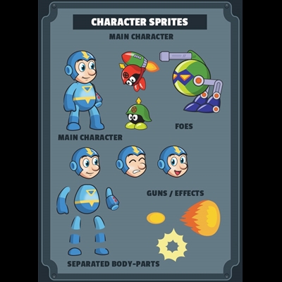 Robot Man (Game Assets) 