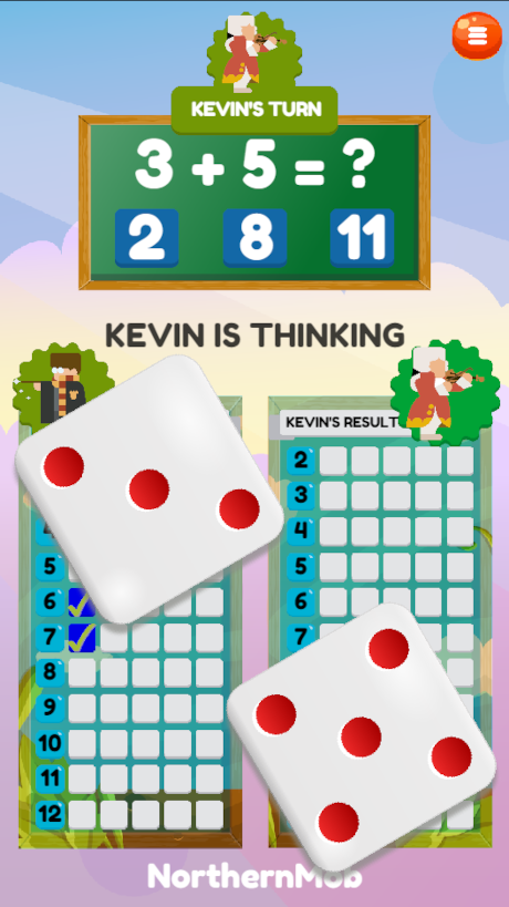 Math And Dice Construct 3 Cartoon HTML5 Kids Educational Game 