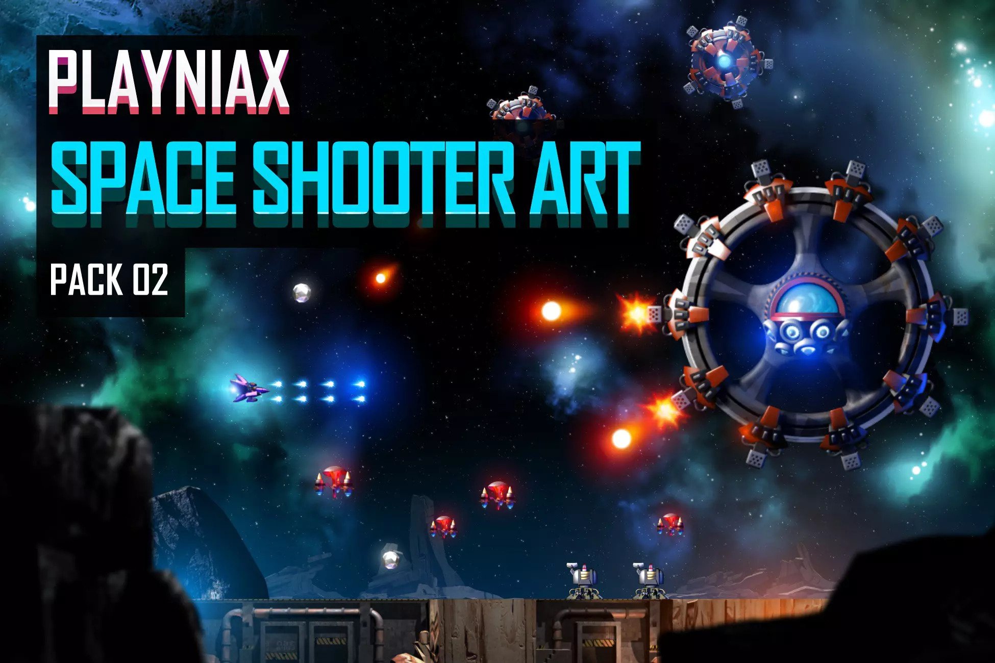 Space Shooter Art Pack 2 