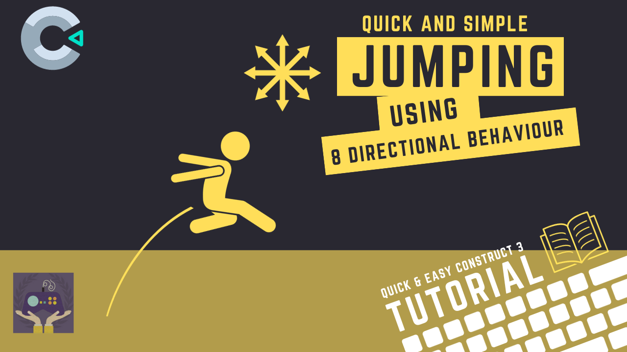 8 directional movement + JUMPING! 