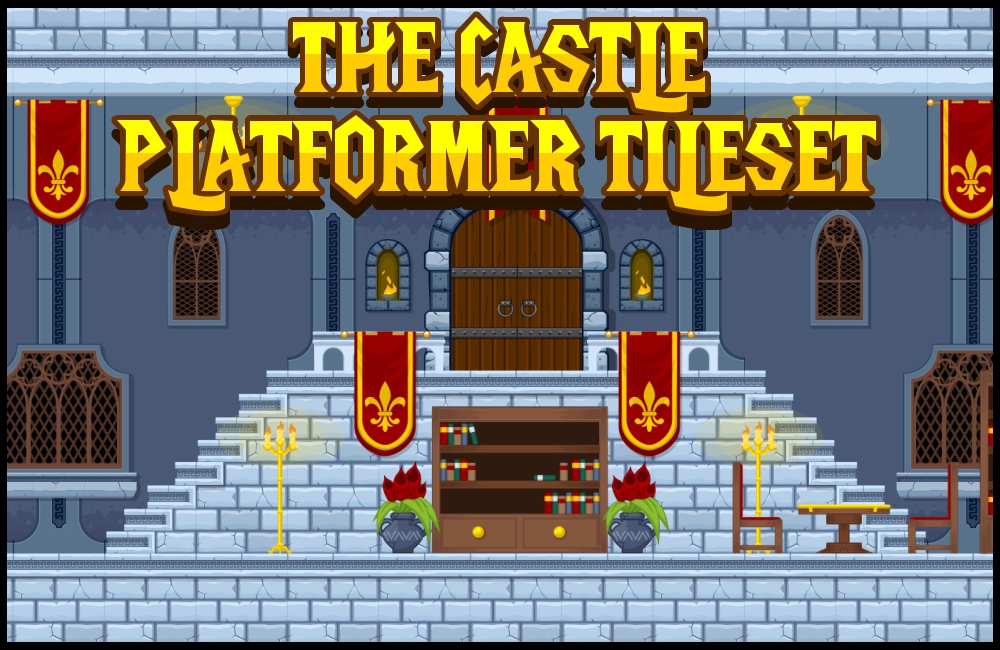 Medieval Castle - Platformer Tileset 