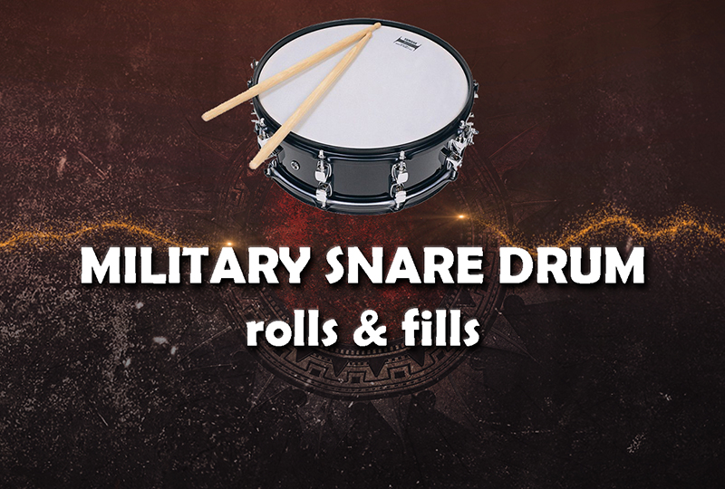 Military Snare Drum Rolls&Fills 