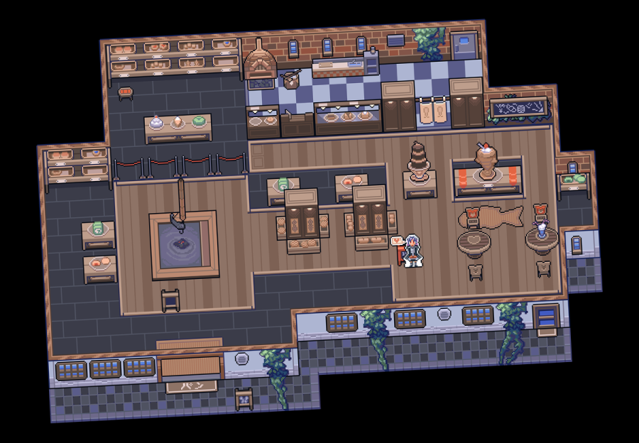 The Japan Collection: Bakery Interior Game Assets 