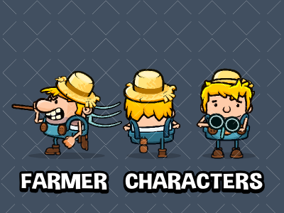 Farmer characters 