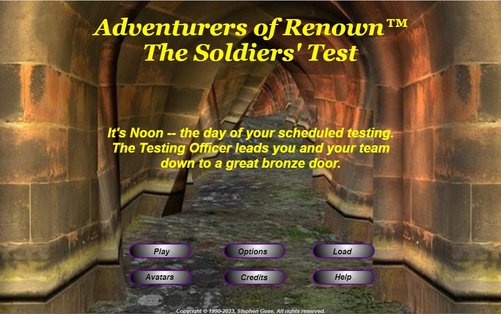 Soldier Test 