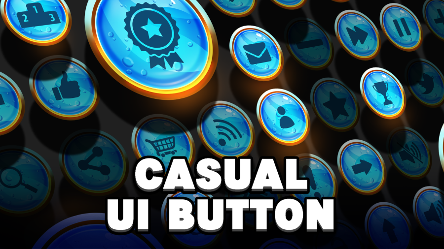 Casual UI Buttons #1 