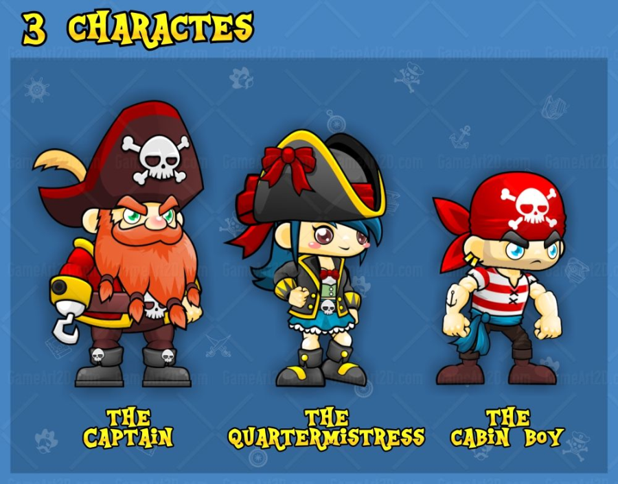 The Pirate - Game Sprites 