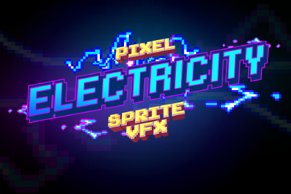 Pixel electricity VFX pack 