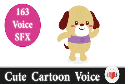 Cute Cartoon Voice Pack 