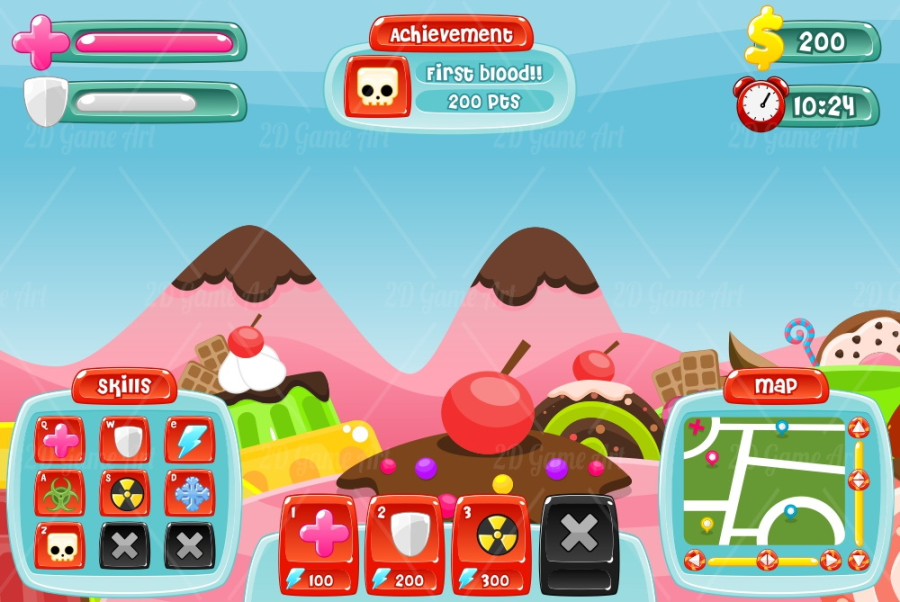 Candyland - Game GUI 