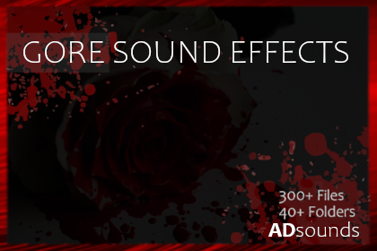 Gore Sound Effects - Audio Pack 