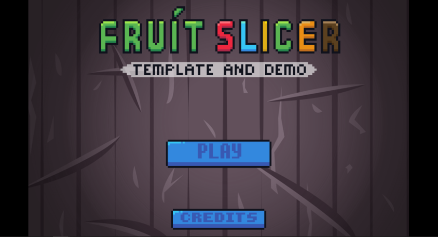 Fruit items and Fruit game template - Template and Graphics 