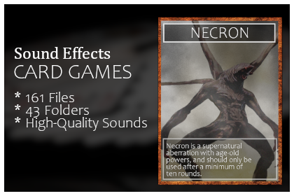 Card Games - Sound Effects 