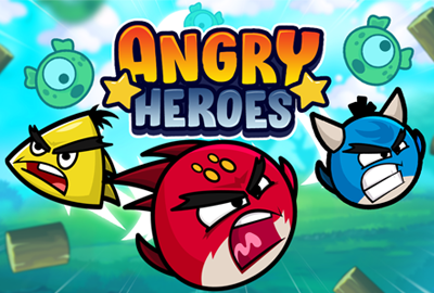 Angry Heroes Game Template 