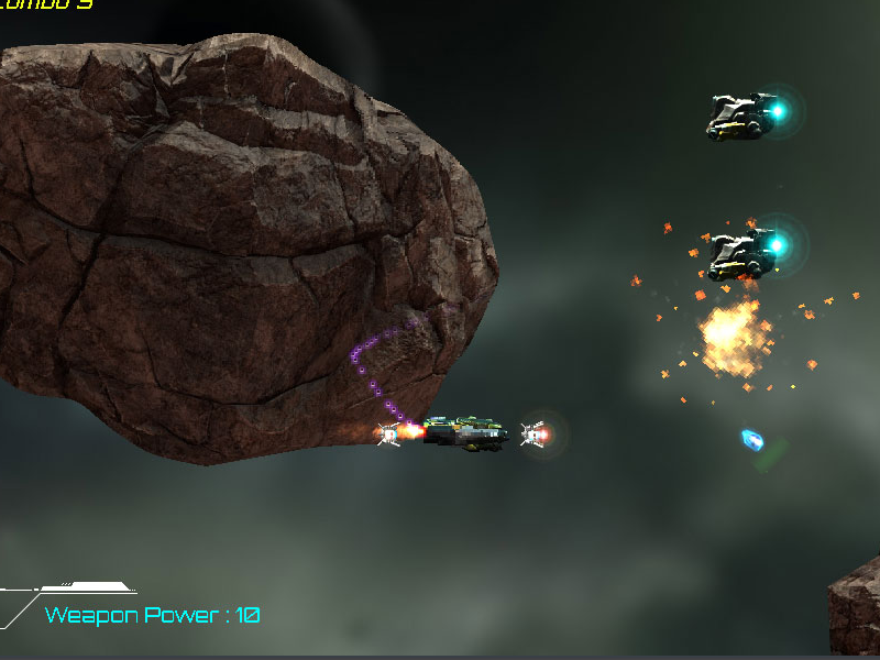 XenoScavengers Horizontal shmup Engine 