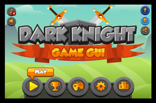 Dark Knight - Game GUI 