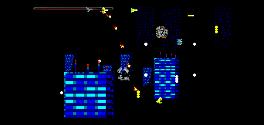 8-bit Pixel Art Shooter Template 