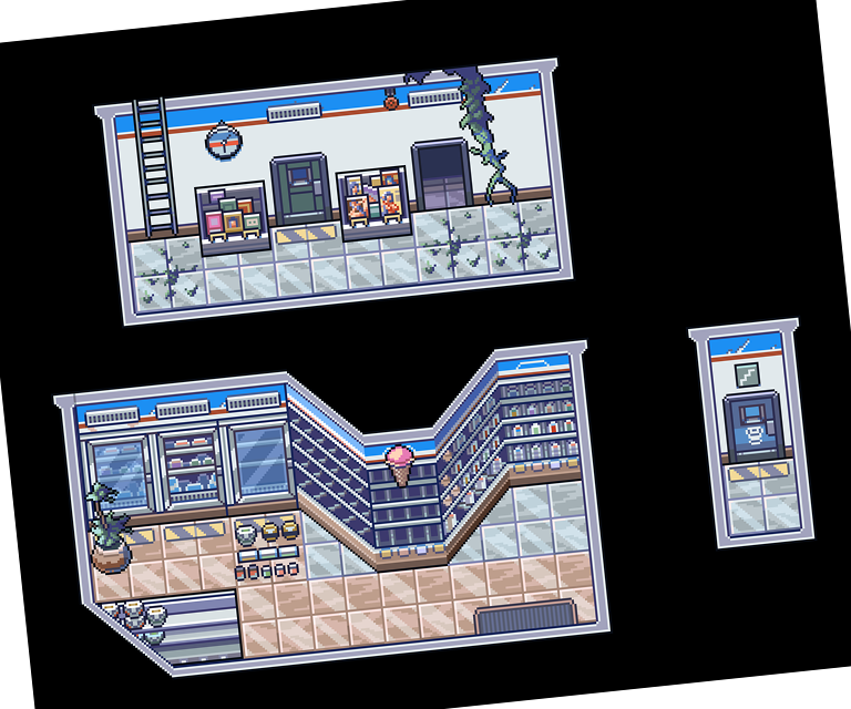 The Japan Collection: Corner Store Game Assets 