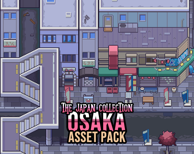 The Japan Collection: Osaka Game Assets 