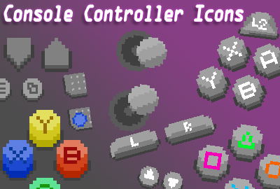 Console Controller Icons 