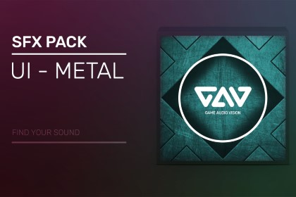 UI metal sound effect pack 