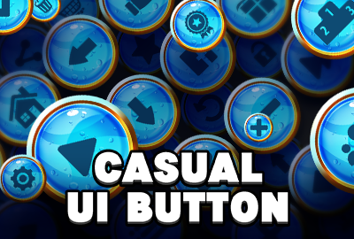 Casual UI Buttons #1 