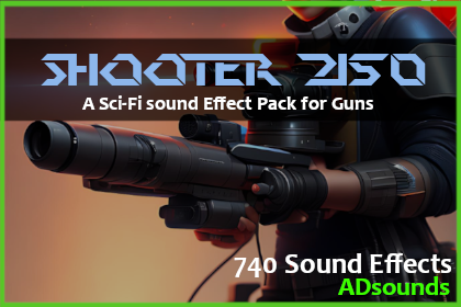 Shooter 2150 - A Sci-fi sfx pack for guns 