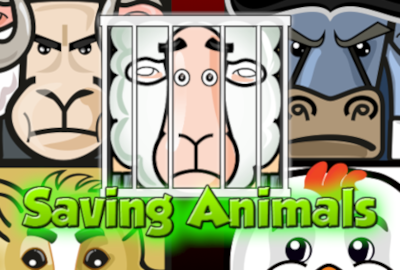 Saving Animals - Memory Game 