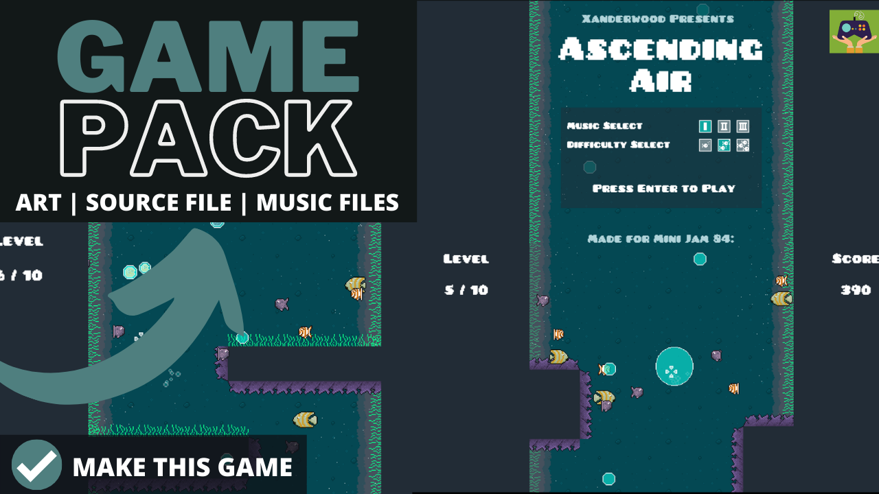 Make this game - Ascending Air Game Template 