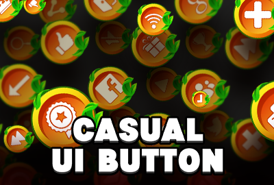 Casual UI Buttons #2 