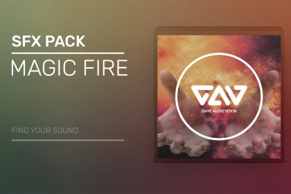 Magic fire sound effect pack 