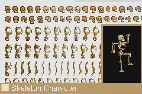 PSRC: Skeleton Character 