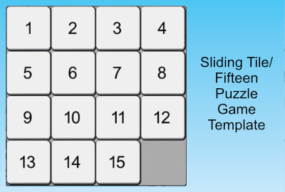 Slider/Fifteen Puzzle 