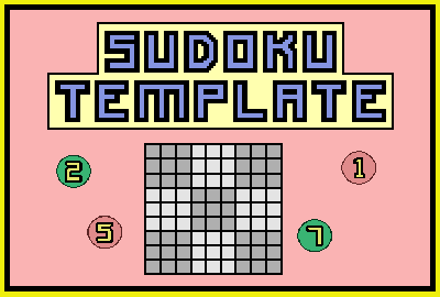 Sudoku Template 