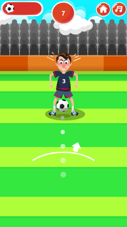 Nutmeg Football - Casual Sport Game 