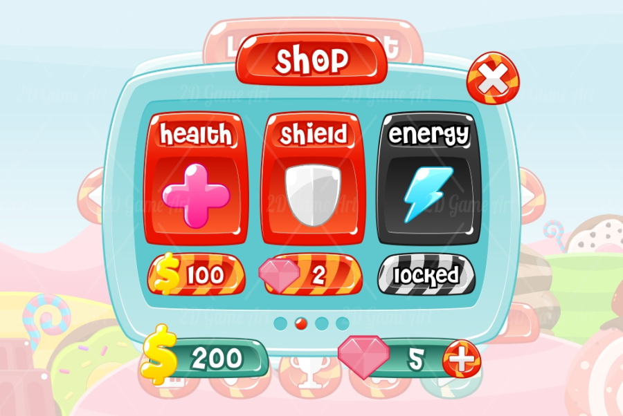 Candyland - Game GUI 