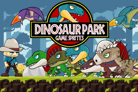 Dinosaur Park - Game Sprites 