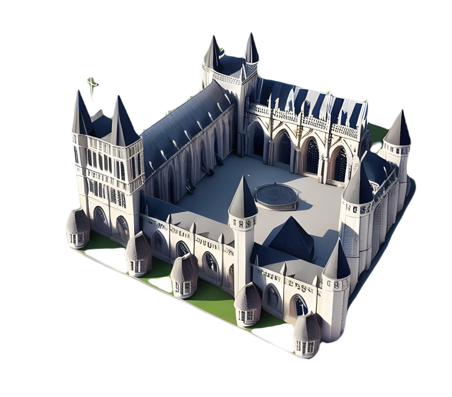 Buildings - Isometric view - PNG transparent 