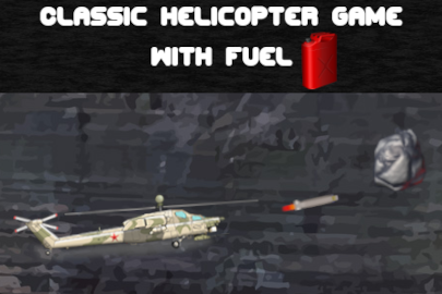 Classic Helicopter Game With Fuel 