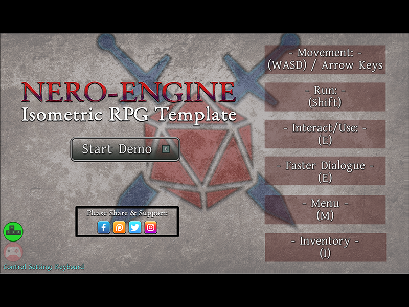 Nero-Engine - Isometric RPG Template 